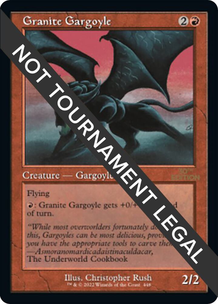 Granite Gargoyle (Retro Frame) card image