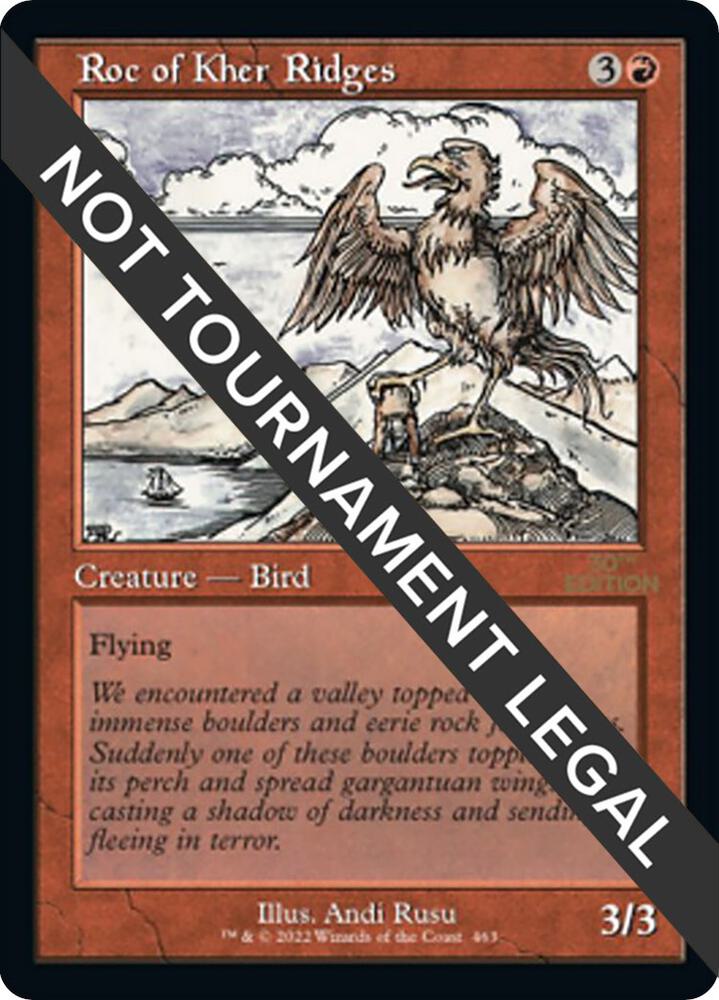 Roc of Kher Ridges (Retro Frame) card image