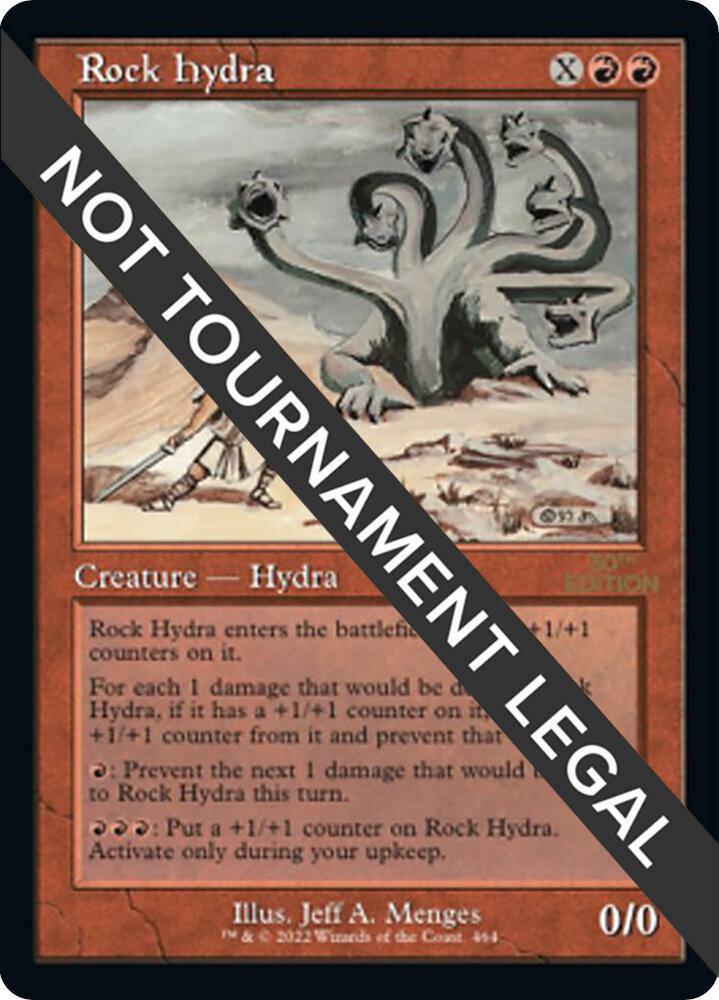 Rock Hydra (Retro Frame) card image