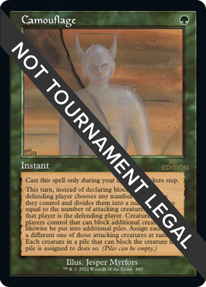 Camouflage (Retro Frame) card image