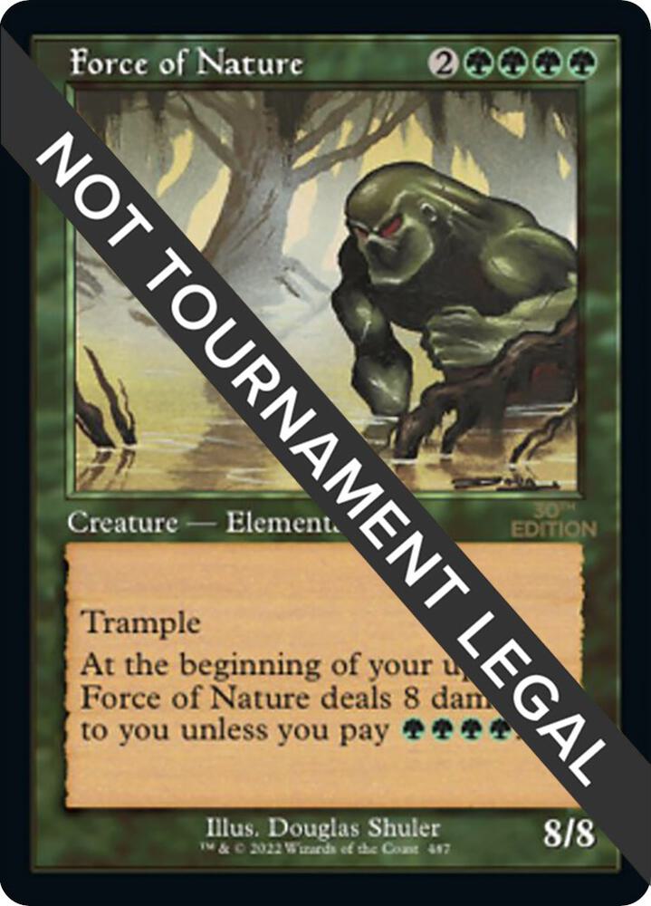 Force of Nature (Retro Frame) card image
