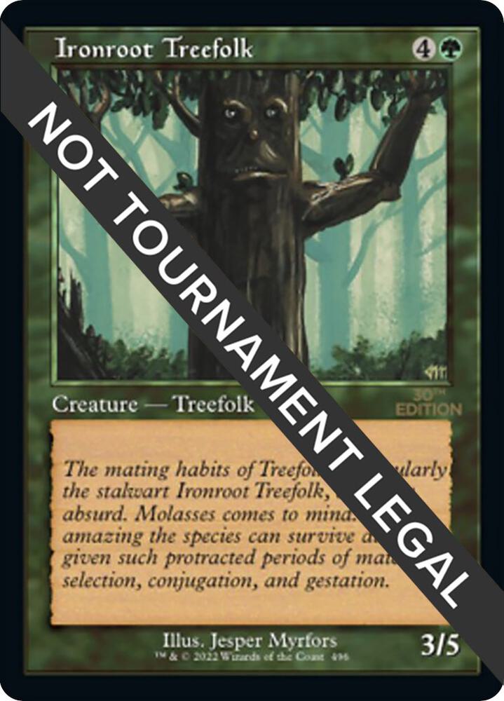 Ironroot Treefolk (Retro Frame) card image
