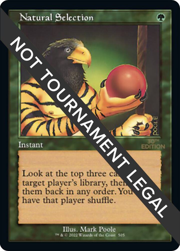Natural Selection (Retro Frame) card image