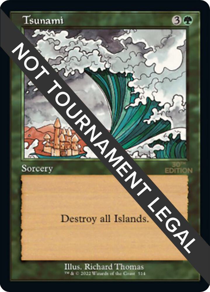 Tsunami (Retro Frame) card image
