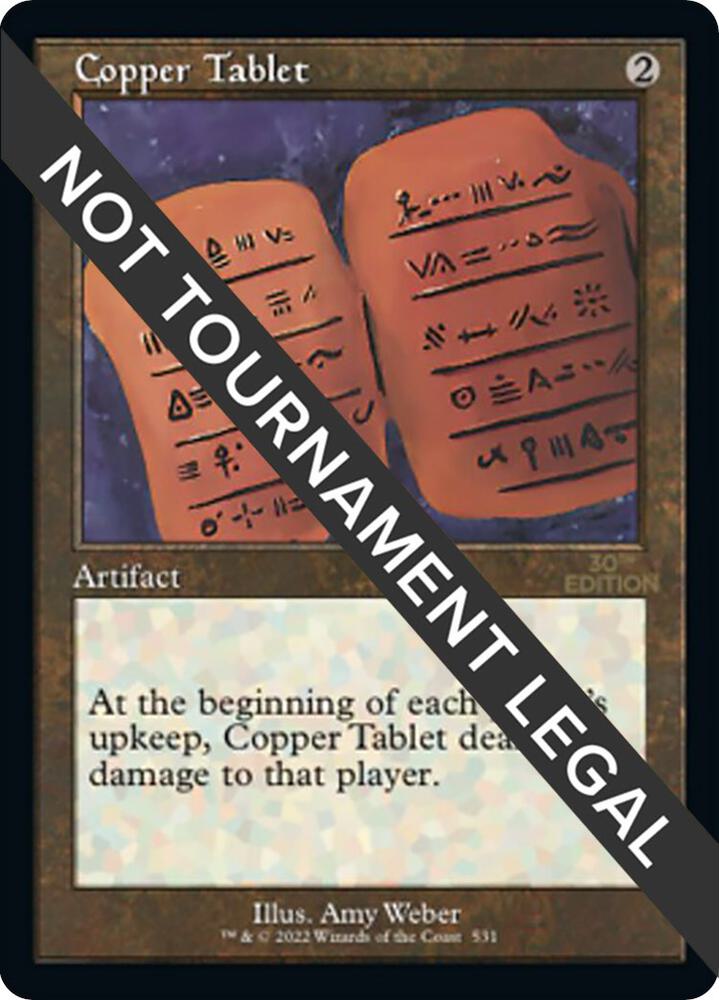 Copper Tablet (Retro Frame) card image