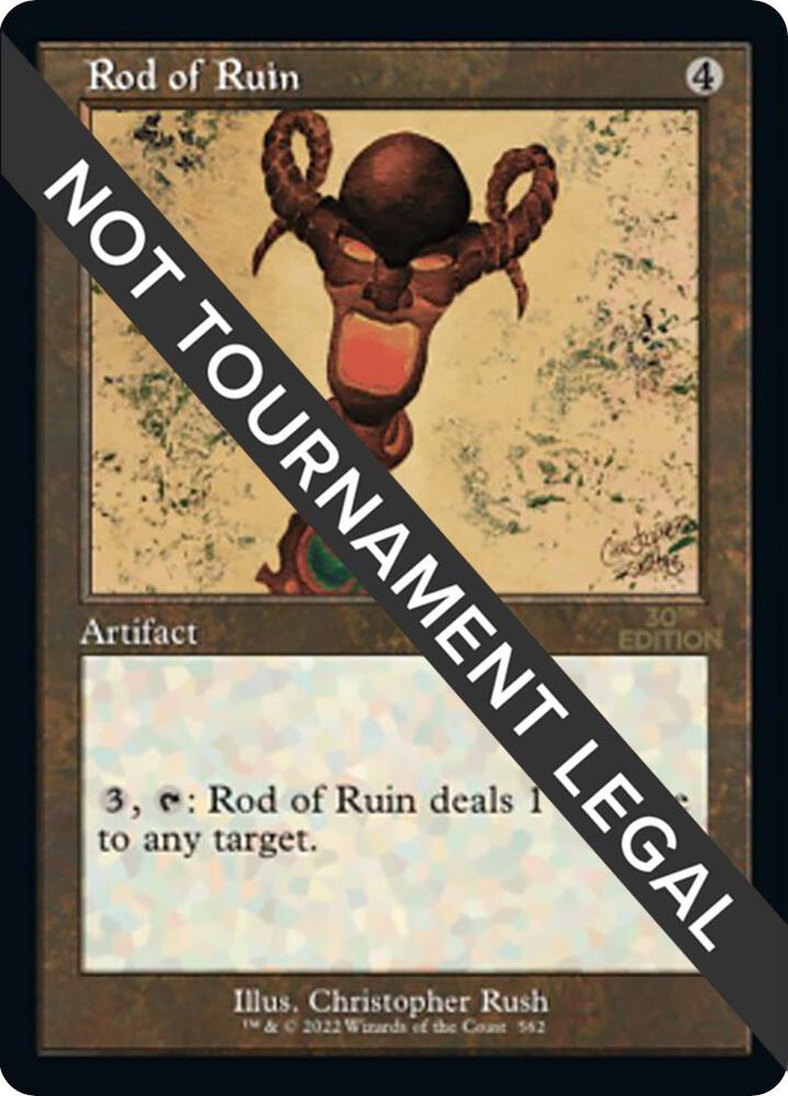 Rod of Ruin (Retro Frame) card image