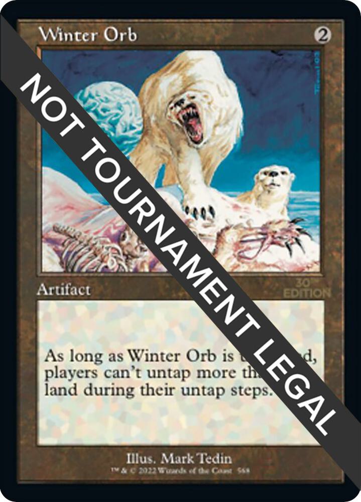Winter Orb (Retro Frame) card image