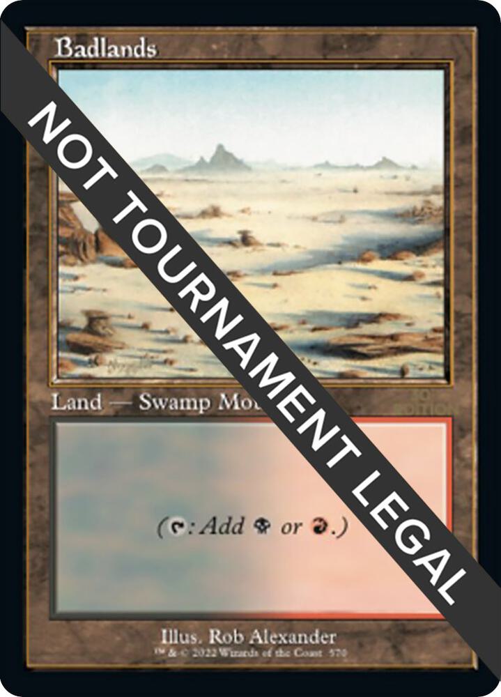 Badlands (Retro Frame) card image