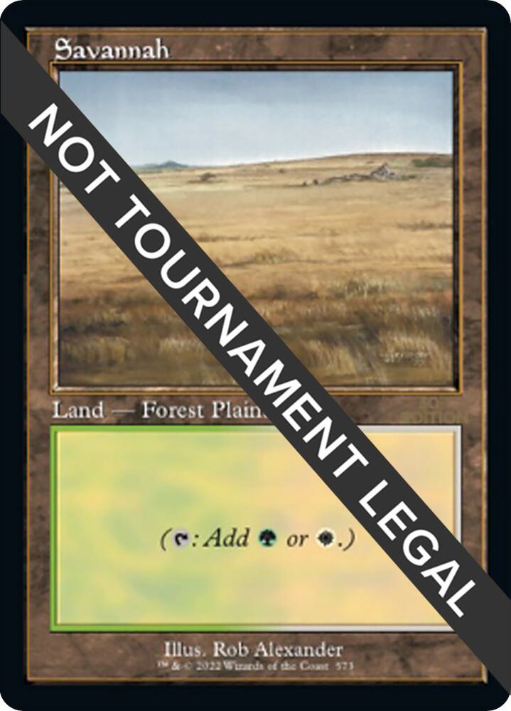 Savannah (Retro Frame) card image