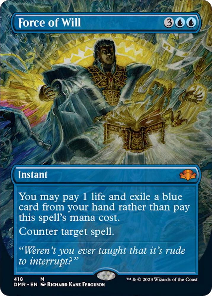Force of Will (Borderless) card image