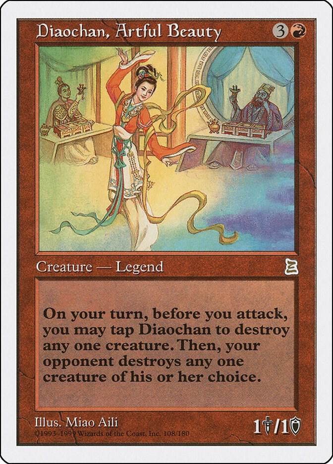 Diaochan, Artful Beauty card image