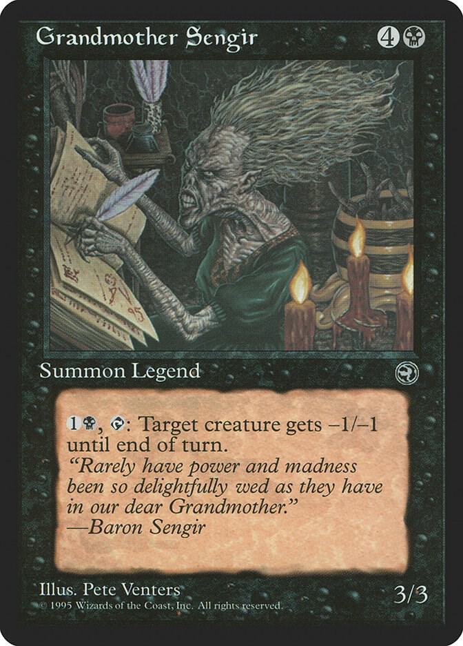 Grandmother Sengir card image