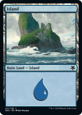 Island (127) card image