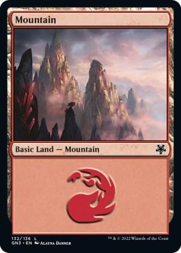 Mountain (132) card image