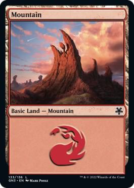Mountain (133) card image