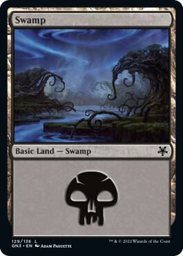 Swamp (129) card image