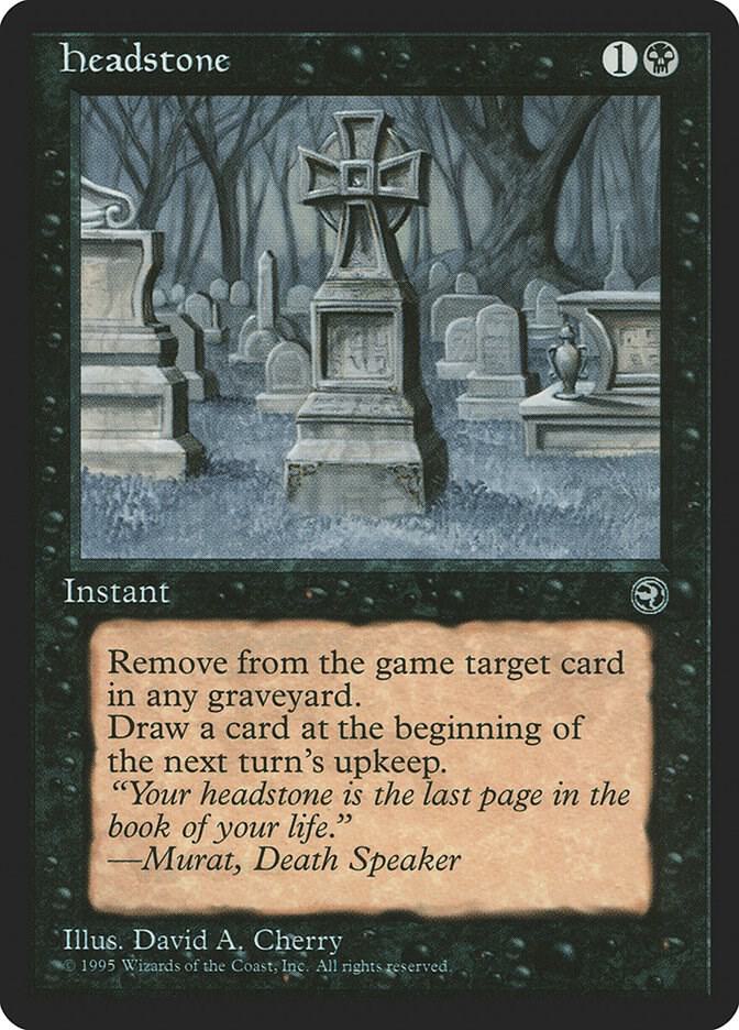 Headstone card image