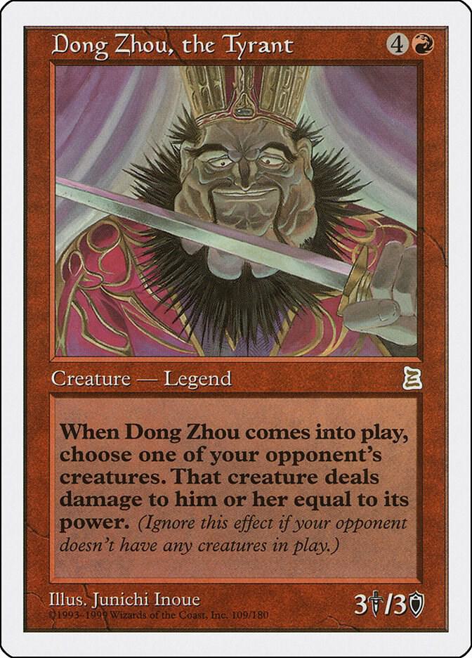 Dong Zhou, the Tyrant card image