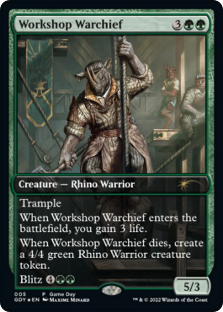 Workshop Warchief card image