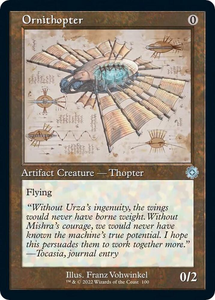 Ornithopter (Schematic) card image