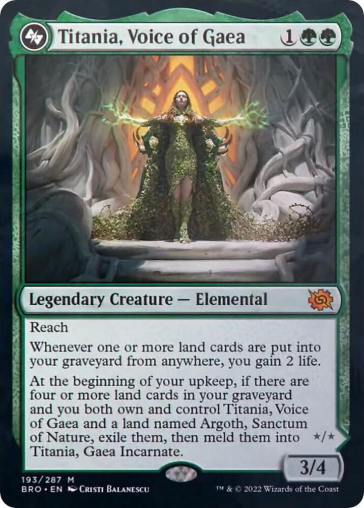 Titania, Voice of Gaea card image