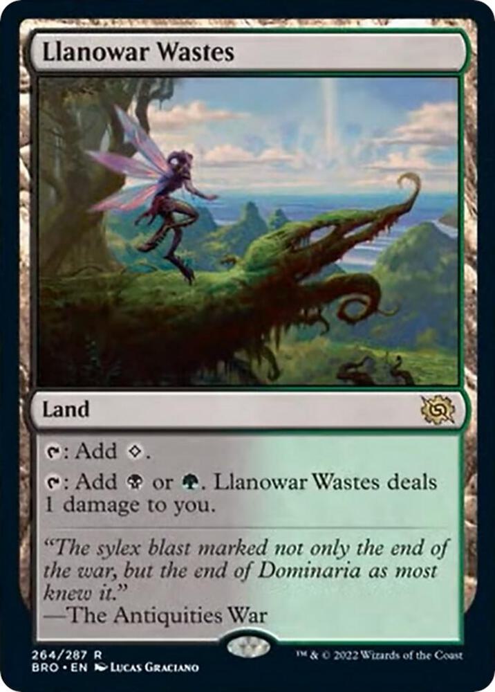 Llanowar Wastes card image