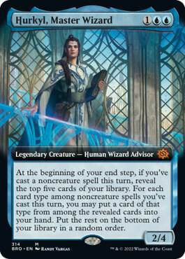 Hurkyl, Master Wizard (Extended Art) card image