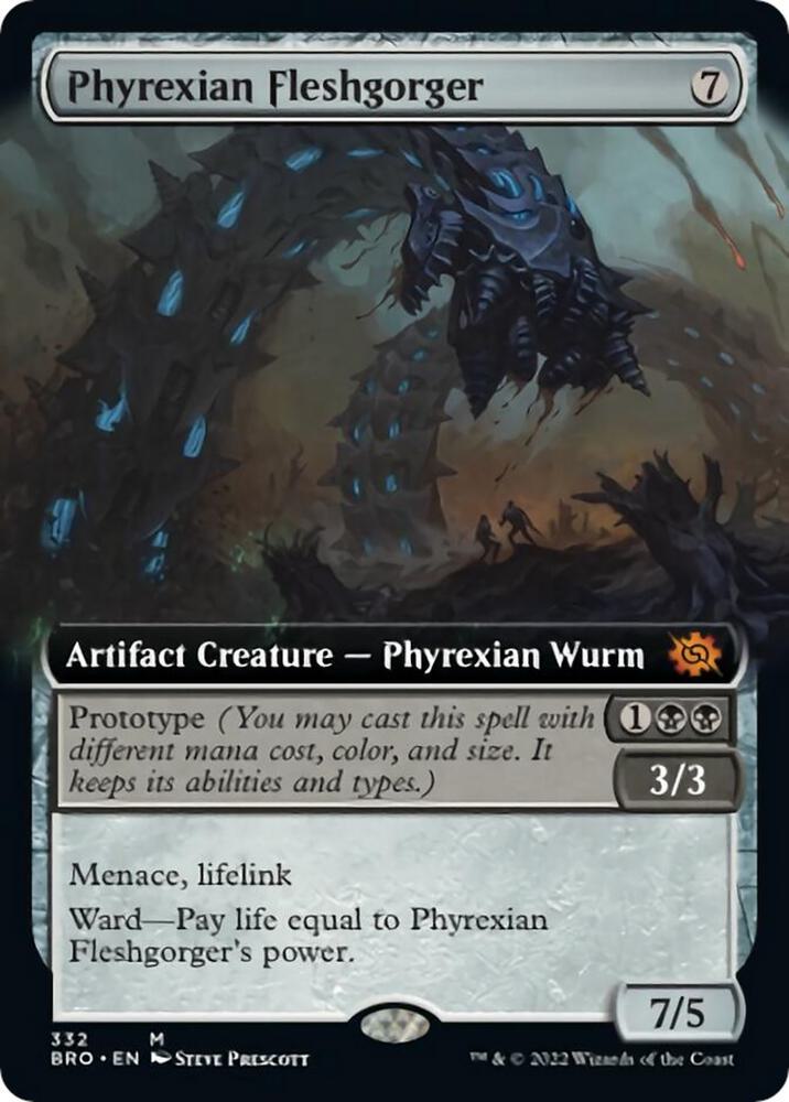 Phyrexian Fleshgorger (Extended Art) card image