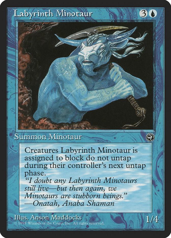 Labyrinth Minotaur card image