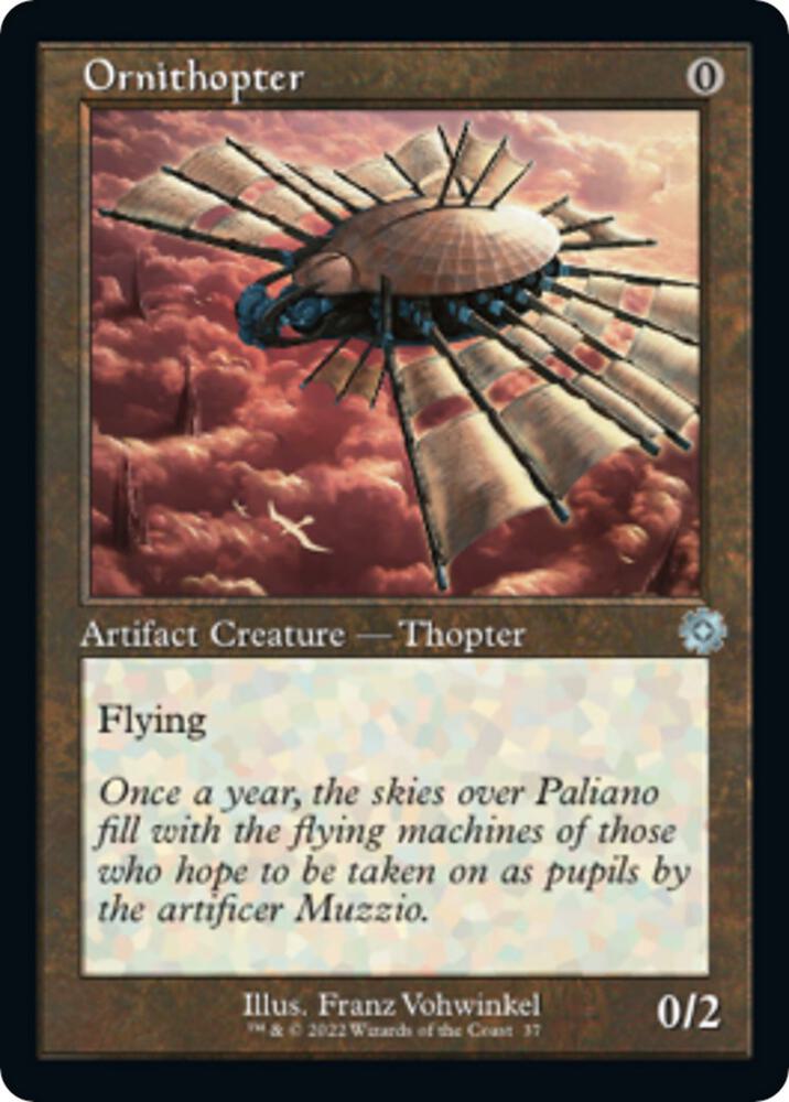 Ornithopter card image