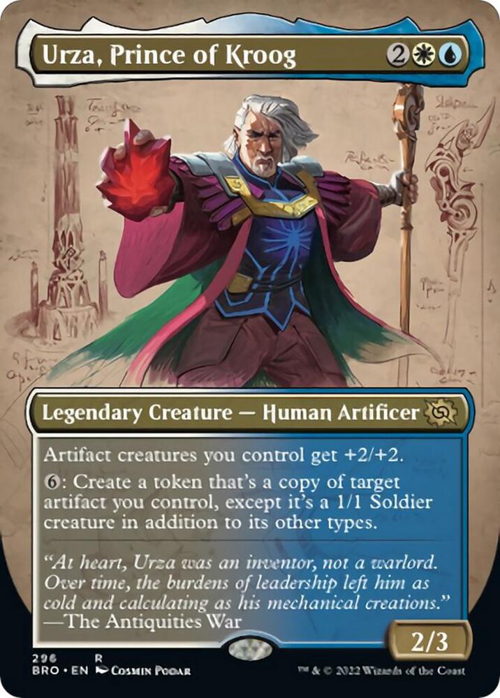 Urza, Prince of Kroog (Borderless) card image