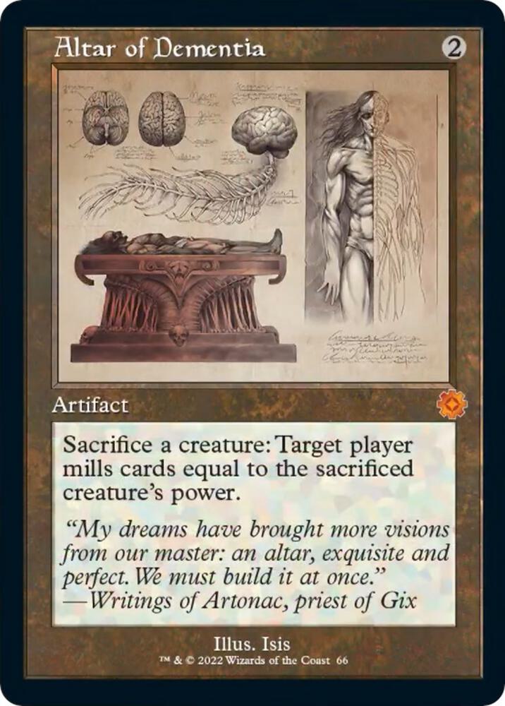 Altar of Dementia (Schematic) card image