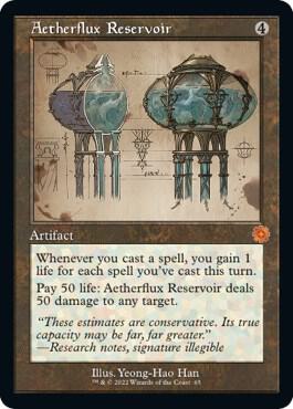 Aetherflux Reservoir (Schematic) card image
