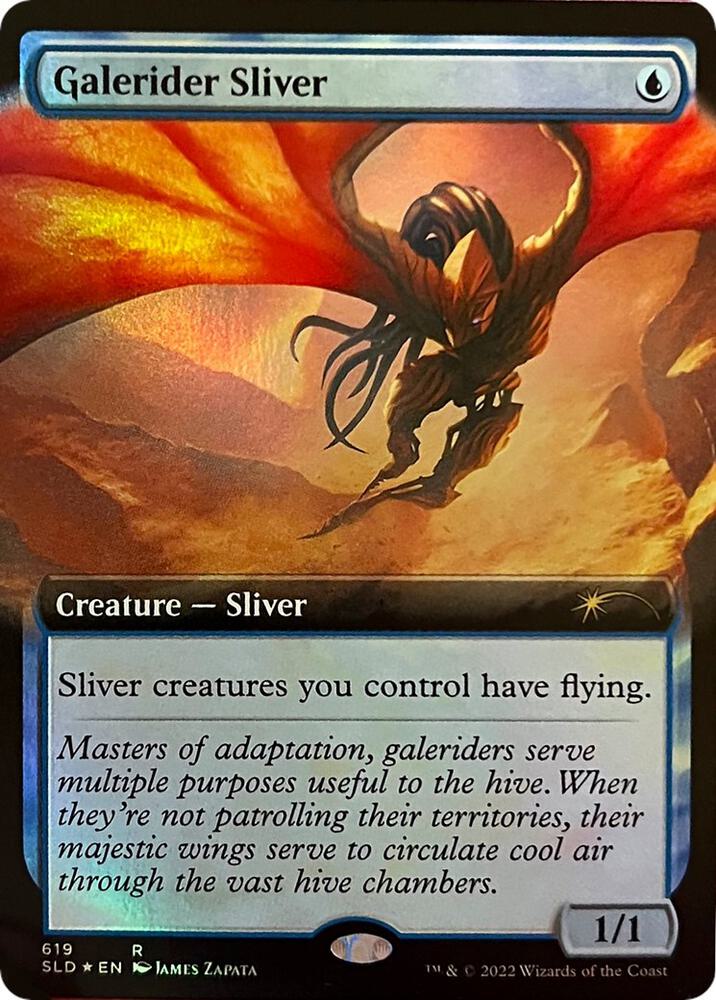 Galerider Sliver (Extended Art) card image