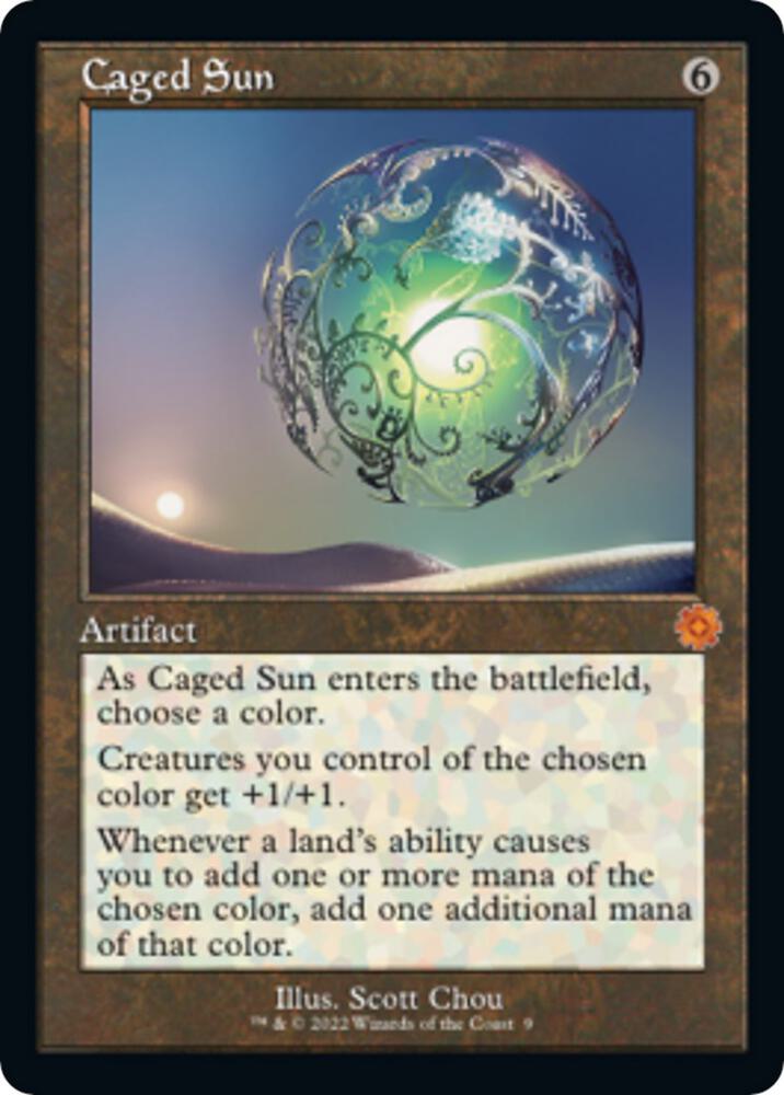 Caged Sun card image