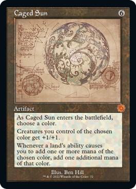 Caged Sun (Schematic) card image