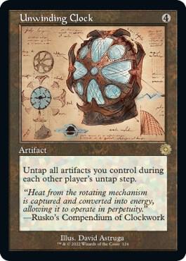 Unwinding Clock (Schematic) card image