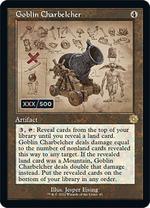 Goblin Charbelcher (Schematic) (Serial Numbered) card image