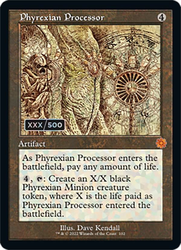 Phyrexian Processor (Schematic) (Serial Numbered) card image
