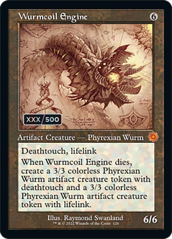 Wurmcoil Engine (Schematic) (Serial Numbered) card image