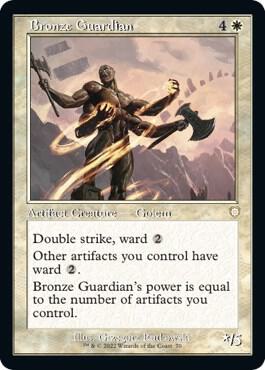 Bronze Guardian (Retro Frame) card image