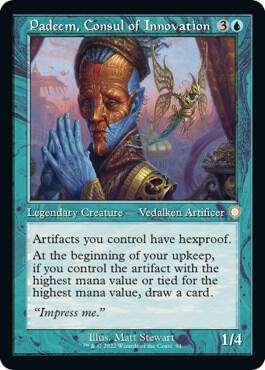 Padeem, Consul of Innovation (Retro Frame) card image