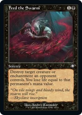 Feed the Swarm (Retro Frame) card image