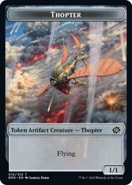 Thopter // Construct (005) Double-Sided Token card image