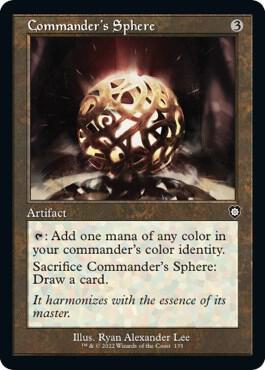 Commander's Sphere (Retro Frame) card image