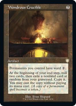Wondrous Crucible (Retro Frame) card image