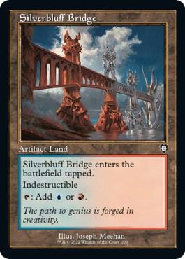 Silverbluff Bridge (Retro Frame) card image