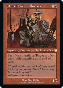 Slobad, Goblin Tinkerer (Retro Frame) card image