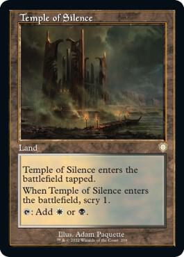 Temple of Silence (Retro Frame) card image