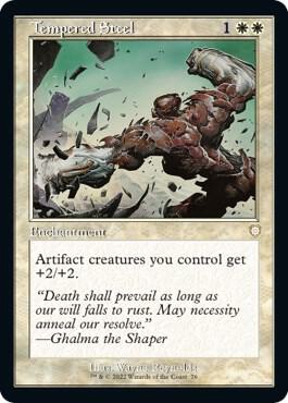 Tempered Steel (Retro Frame) card image